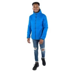 Trespass Men's Hooded Lightweight Jacket Dunbar 33 Trespass Men's Hooded Lightweight Jacket Dunbar -Adventure Pulse dunbar majkcan20002 blu m02