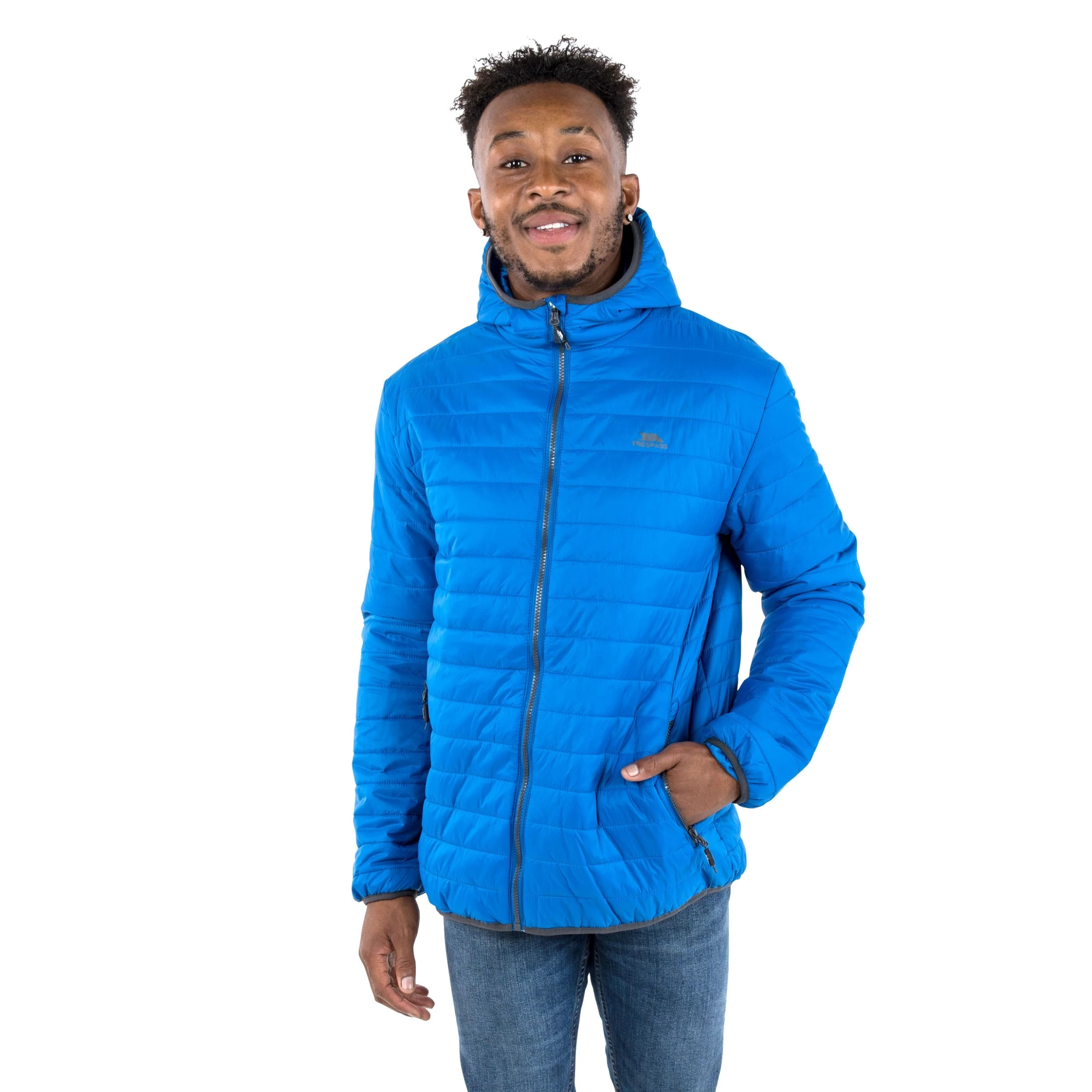 Trespass Men's Hooded Lightweight Jacket Dunbar 15 Trespass Men's Hooded Lightweight Jacket Dunbar - Image 15
