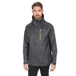 Trespass Men’s DLX Waterproof Jacket Dupree 29 Trespass Men’s DLX Waterproof Jacket Dupree -Adventure Pulse dupree majkrao10002 bkm m01 1