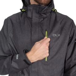 Trespass Men’s DLX Waterproof Jacket Dupree 33 Trespass Men’s DLX Waterproof Jacket Dupree -Adventure Pulse dupree majkrao10002 bkm m05