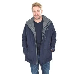 Trespass Mens 3 In 1 Waterproof Jacket Edgewater II 22 Trespass Mens 3 In 1 Waterproof Jacket Edgewater II -Adventure Pulse edgewater ii majk3im20002 na1 m1