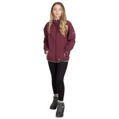 Trespass Womens Softshell With Hood Emery -Adventure Pulse emery fajksstr0001 fig m01