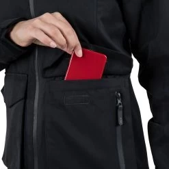 Trespass DLX Womens Hooded Waterproof Jacket Emeson -Adventure Pulse emeson fajkran20001 blk m17