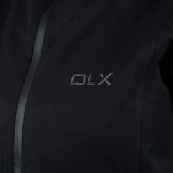 Trespass DLX Womens Hooded Waterproof Jacket Emeson -Adventure Pulse emeson fajkran20001 blk m18