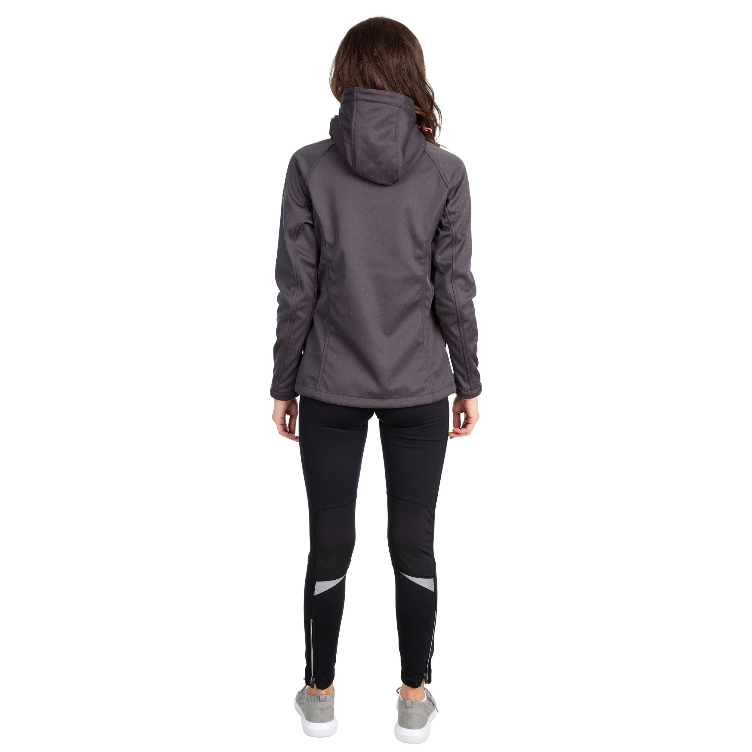 Trespass Womens Softshell Jacket With Hood Emulate 5 Trespass Womens Softshell Jacket With Hood Emulate - Image 5