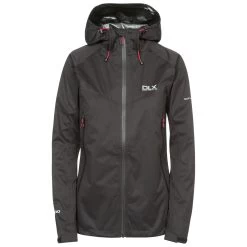 Trespass DLX Womens Hooded Waterproof Jacket Erika II - Junior Size