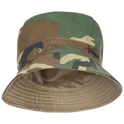 Trespass Unisex Reversible Bucket Hat Ermintrude - JUNGLE CAMO S/M