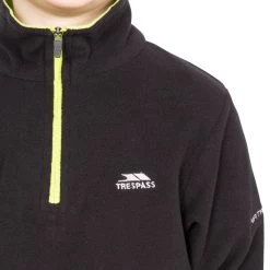 Trespass Boys Microfleece AT100 Etto - BLACK 11/12 -Adventure Pulse etto mcflmfm10001 blk m03 1