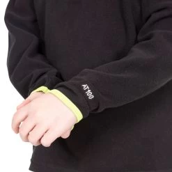 Trespass Boys Microfleece AT100 Etto - BLACK 11/12 -Adventure Pulse etto mcflmfm10001 blk m04