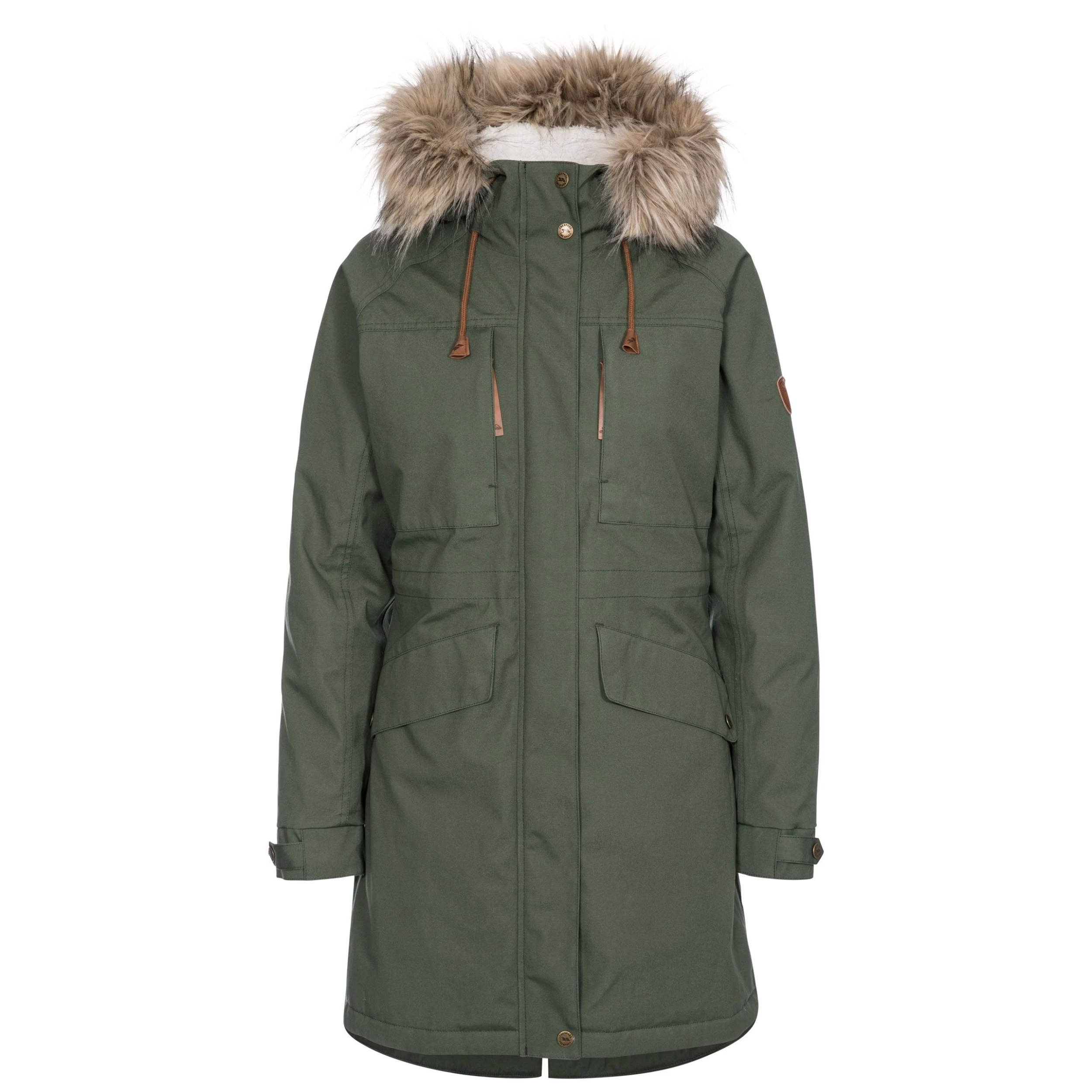 Trespass Womens Waterproof Parka Jacket Faithful - Junior Size 1 Trespass Womens Waterproof Parka Jacket Faithful - Junior Size