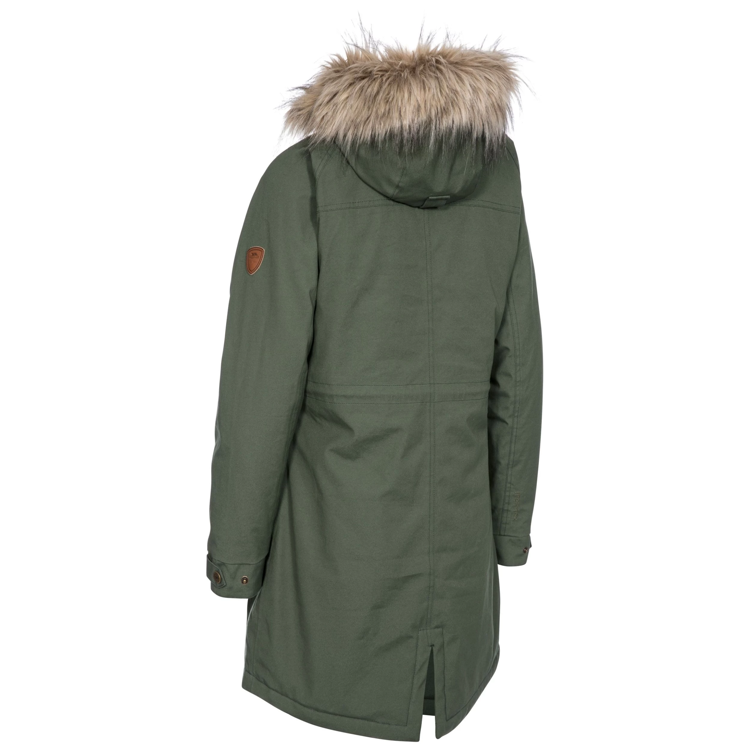 Trespass Womens Waterproof Parka Jacket Faithful - Junior Size 2 Trespass Womens Waterproof Parka Jacket Faithful - Junior Size - Image 2