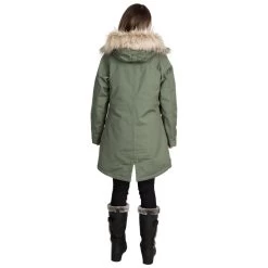 Trespass Womens Waterproof Parka Jacket Faithful - Junior Size 23 Trespass Womens Waterproof Parka Jacket Faithful - Junior Size -Adventure Pulse faithful fajkratr0011 bai m02 1