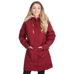 Trespass Womens Waterproof Parka Jacket Faithful - Junior Size 36 Trespass Womens Waterproof Parka Jacket Faithful - Junior Size -Adventure Pulse faithful fajkratr0011 mer m01