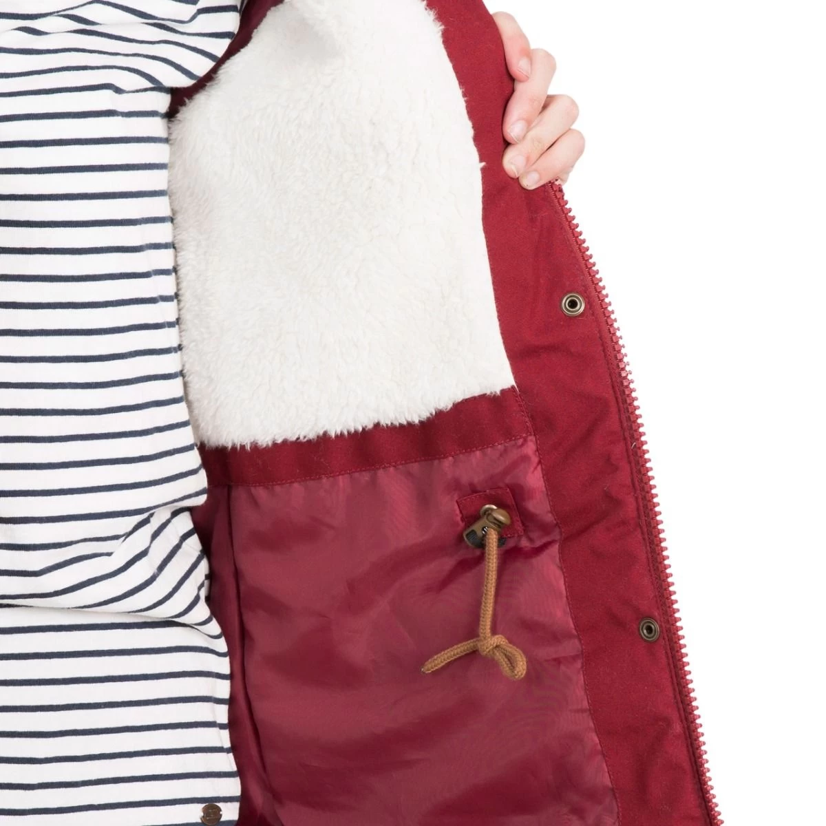 Trespass Womens Waterproof Parka Jacket Faithful - Junior Size 20 Trespass Womens Waterproof Parka Jacket Faithful - Junior Size - Image 20