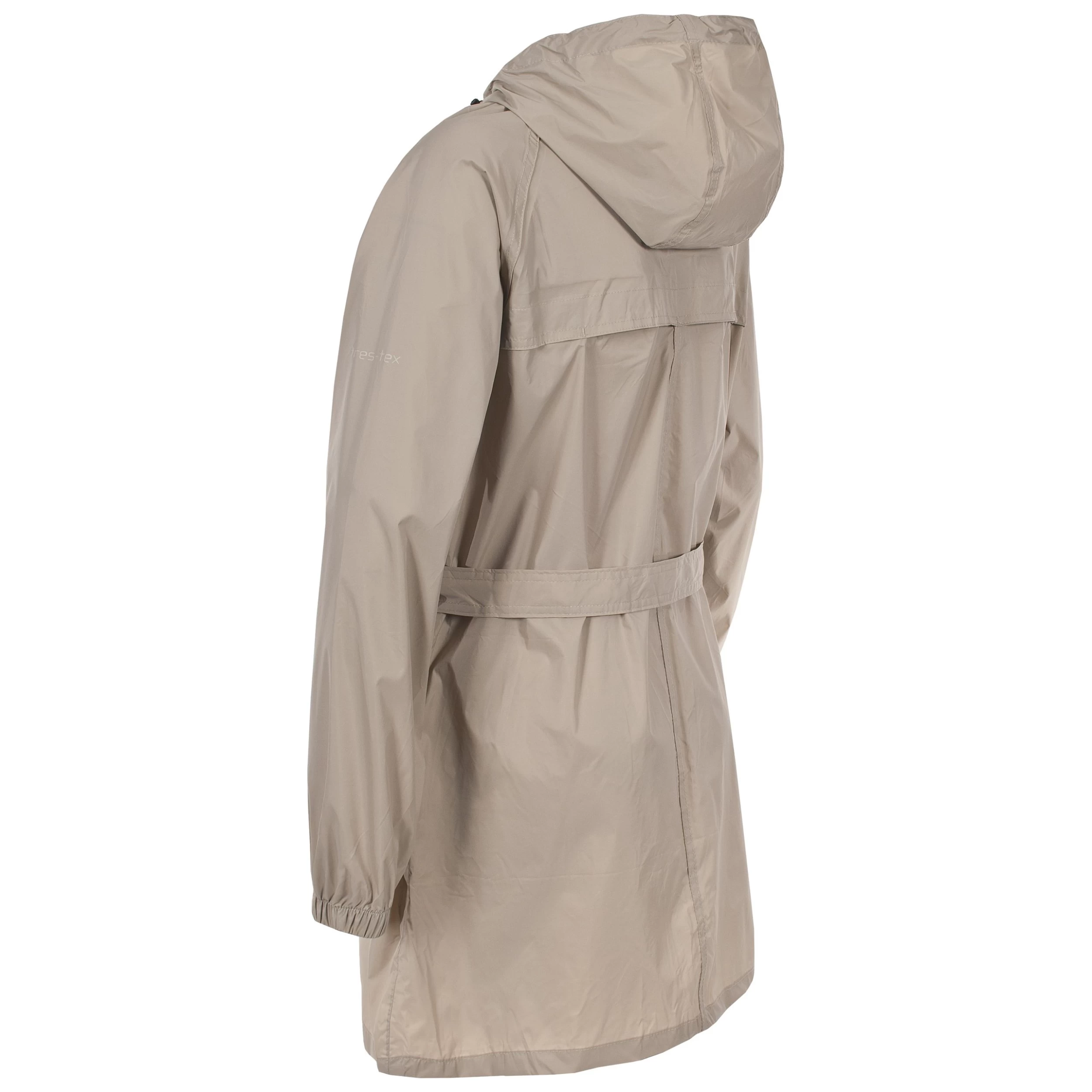 Trespass Womens Packaway Jacket Waterproof Compac Mac - Junior Size 2 Trespass Womens Packaway Jacket Waterproof Compac Mac - Junior Size - Image 2