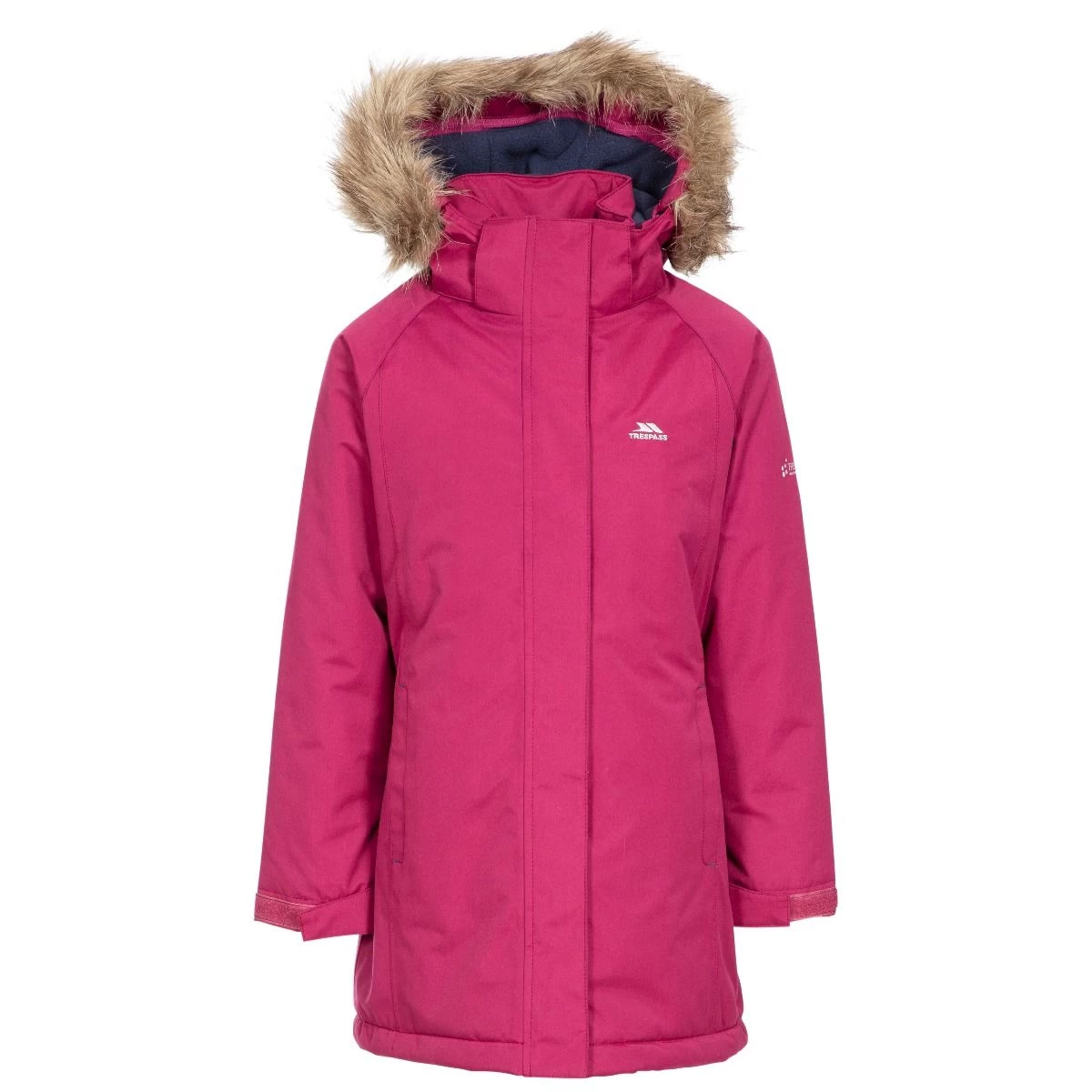 Trespass Girls Waterproof Parka Jacket Fame 13 Trespass Girls Waterproof Parka Jacket Fame - Image 13