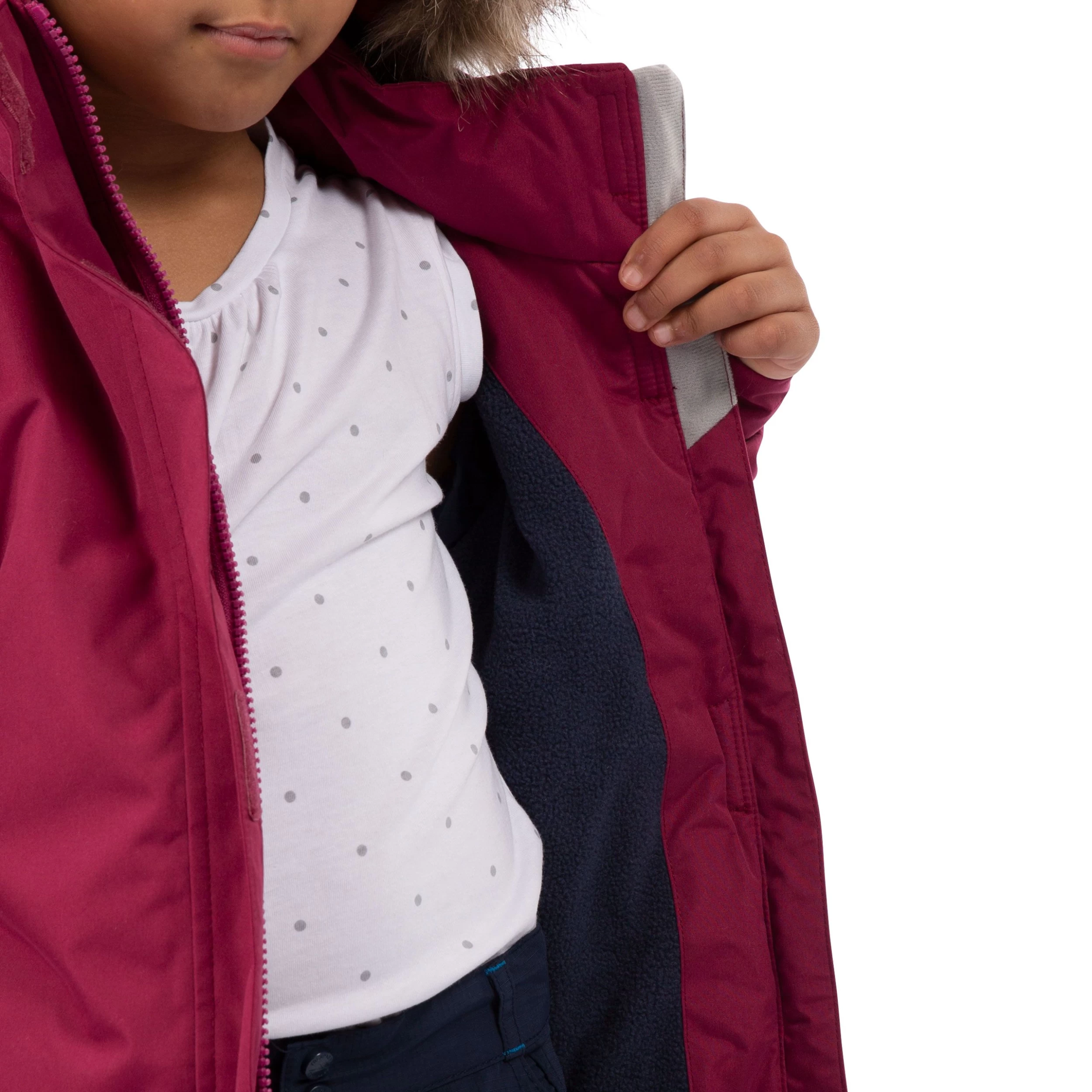 Trespass Girls Waterproof Parka Jacket Fame 18 Trespass Girls Waterproof Parka Jacket Fame - Image 18