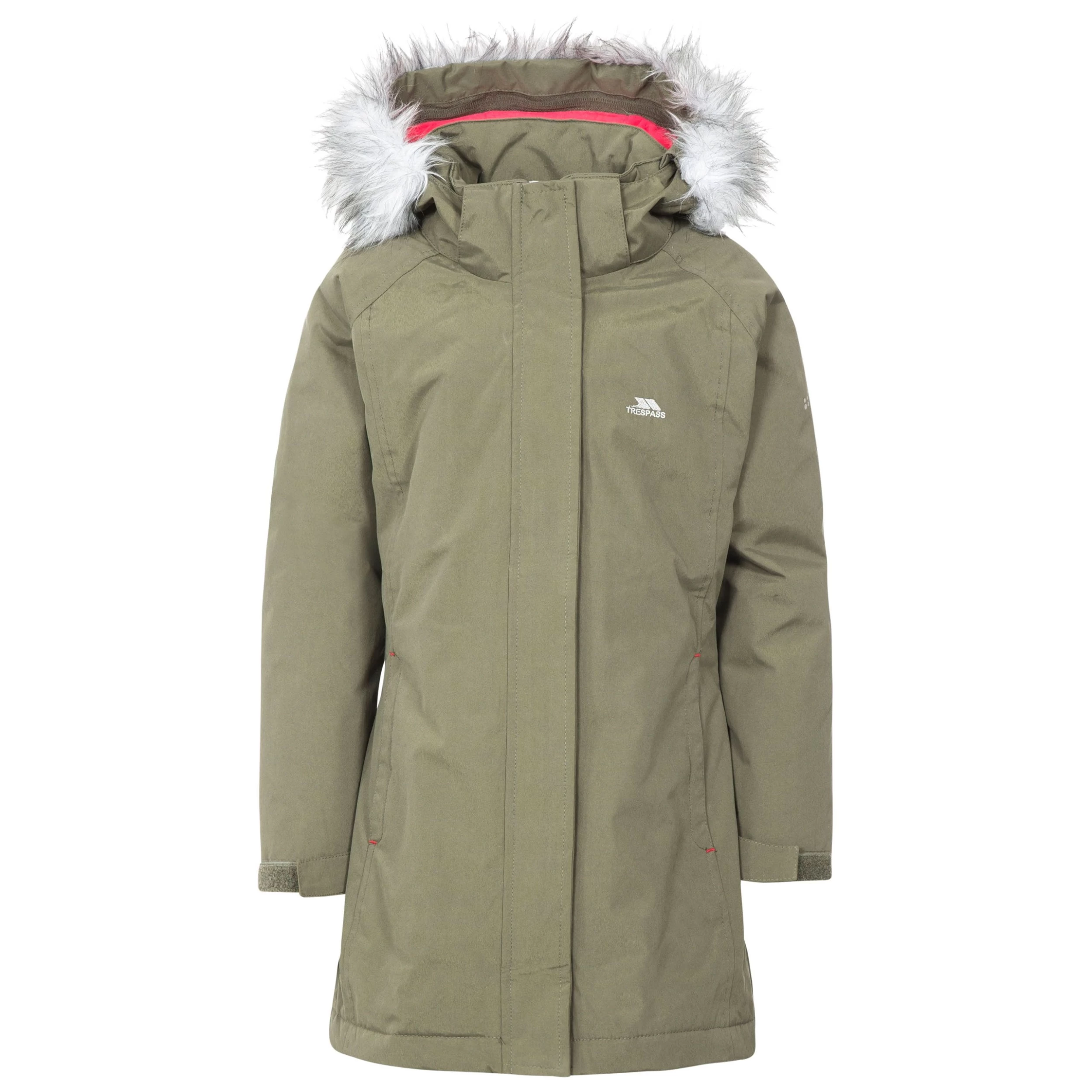 Trespass Girls Waterproof Parka Jacket Fame 9 Trespass Girls Waterproof Parka Jacket Fame - Image 9