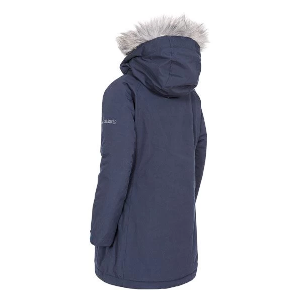 Trespass Girls Waterproof Parka Jacket Fame 2 Trespass Girls Waterproof Parka Jacket Fame - Image 2
