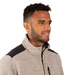 Trespass Men's Knitted Striped Fleece Jacket Faratino -Adventure Pulse faratino maflfltr0022 trf m03