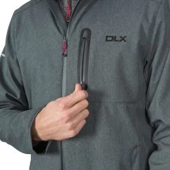 Trespass Mens DLX Breathable Softshell Jacket Ferguson II -Adventure Pulse fergusonii majksso10002 dgm m05 1 1