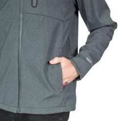 Trespass Mens DLX Breathable Softshell Jacket Ferguson II -Adventure Pulse fergusonii majksso10002 dgm m08 1 1