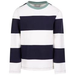 Trespass Boys' Long Sleeve T-Shirt Ferry - NAVY 2/3