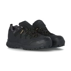 Trespass Men's Walking Shoes Finley - Junior Size -Adventure Pulse finleylowcut mafoten30001 blk g
