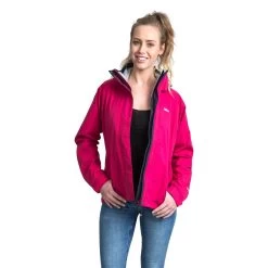 Trespass Womens Waterproof Hooded Jacket Florissant - Junior Size