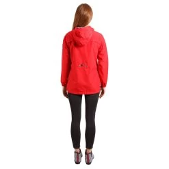 Trespass Womens Waterproof Jacket With Hood Flourish - Junior Size 30 Trespass Womens Waterproof Jacket With Hood Flourish - Junior Size -Adventure Pulse flourish fajkratr0037 red m02