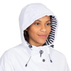 Trespass Womens Waterproof Jacket With Hood Flourish - Junior Size 22 Trespass Womens Waterproof Jacket With Hood Flourish - Junior Size -Adventure Pulse flourish fajkratr0037 wht m03