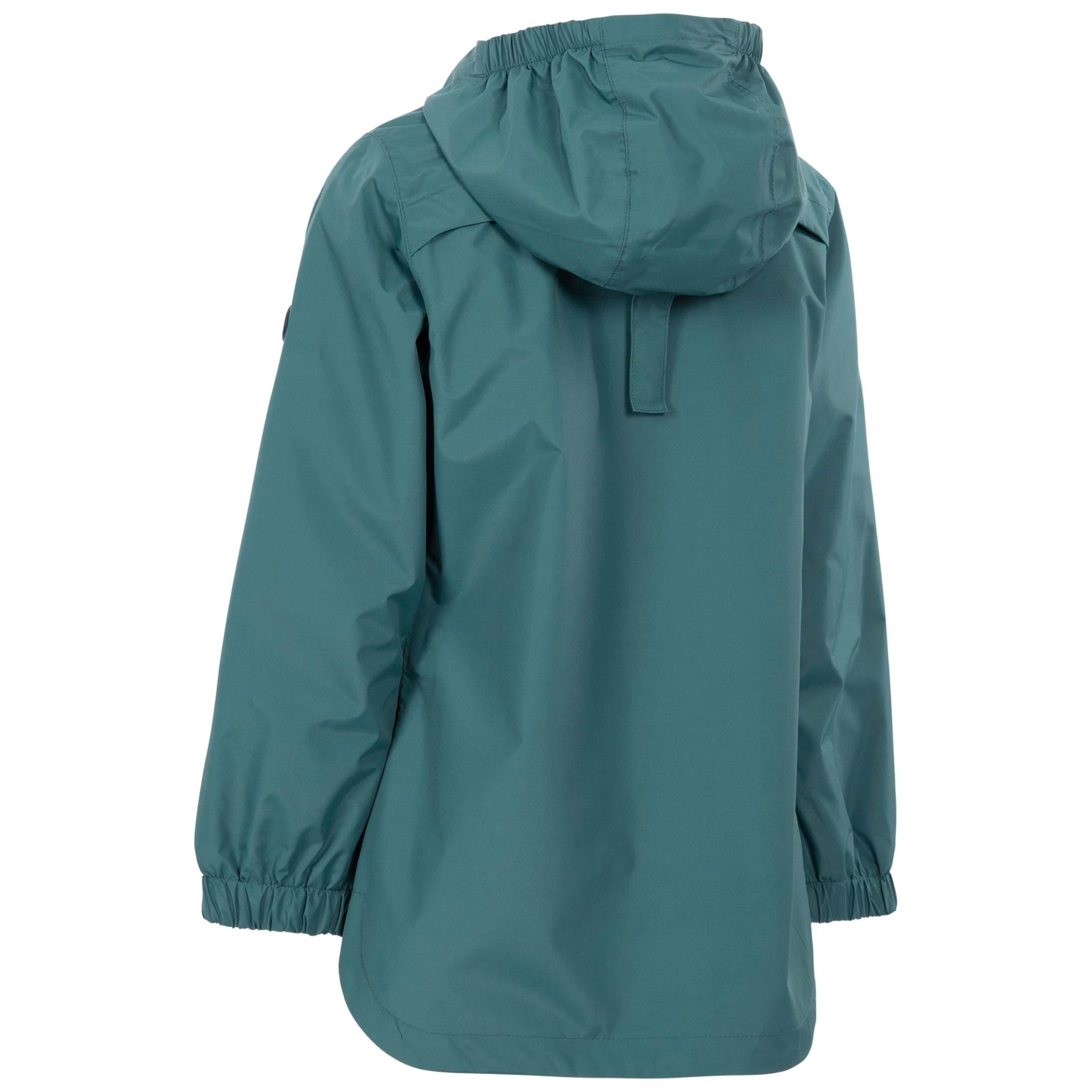 Trespass Girls' Waterproof Jacket TP75 Flourish - RED 2/3 4 Trespass Girls' Waterproof Jacket TP75 Flourish - RED 2/3 - Image 4