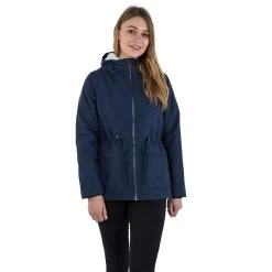 Trespass Womens Waterproof Parka Jacket Forever - Junior Size