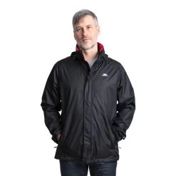 Trespass Mens Waterproof Jacket Fraser II -Adventure Pulse fraser ii majkran10005 blk m05