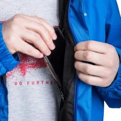 Trespass Mens Waterproof Jacket Fraser II -Adventure Pulse fraser ii majkran10005 blu m26