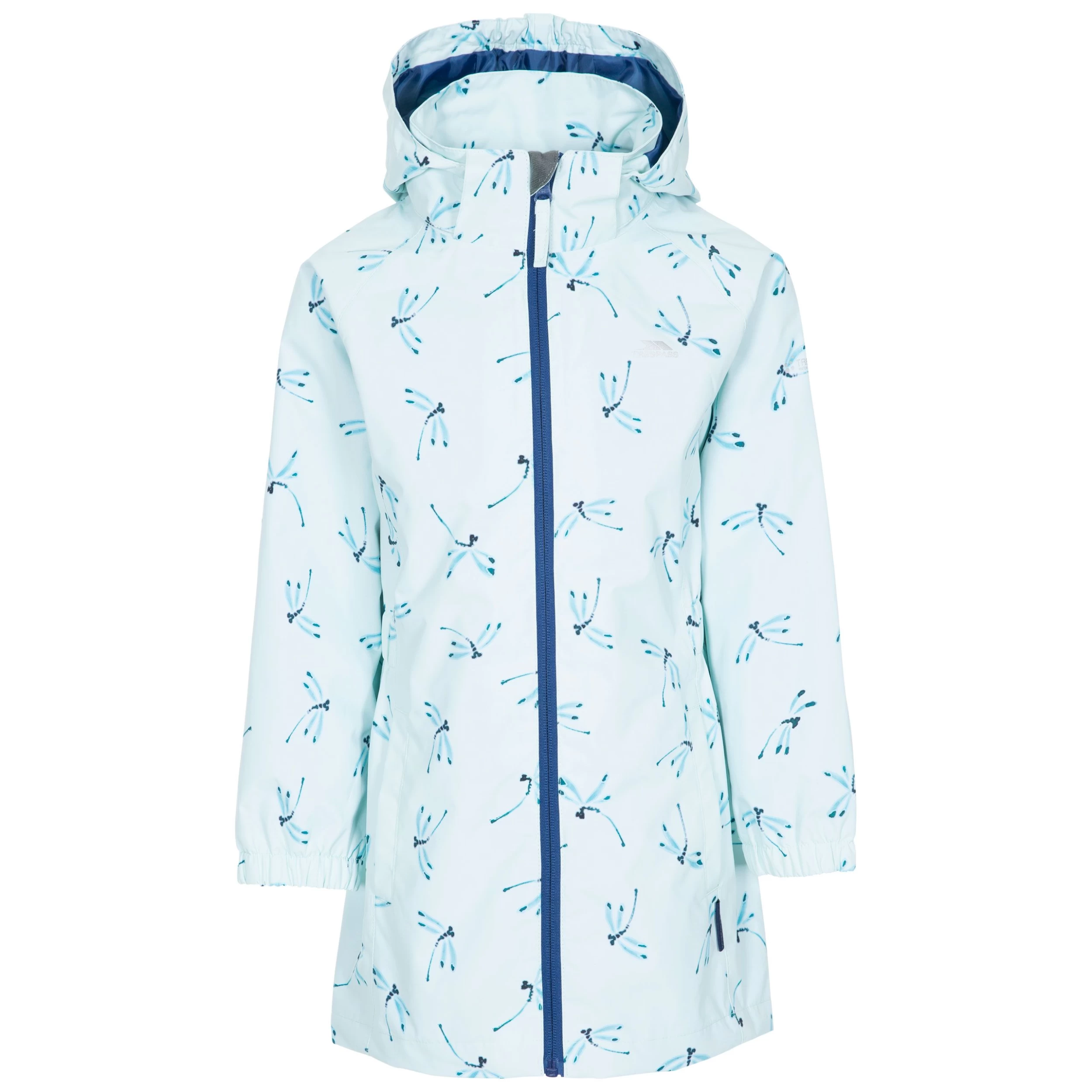 Trespass Kids Printed Waterproof Jacket Frejja 2 Trespass Kids Printed Waterproof Jacket Frejja - Image 2