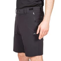 Trespass Men's Cargo Shorts Gatesgillwell -Adventure Pulse gatesgillwell mabtshtr0010 blk m06