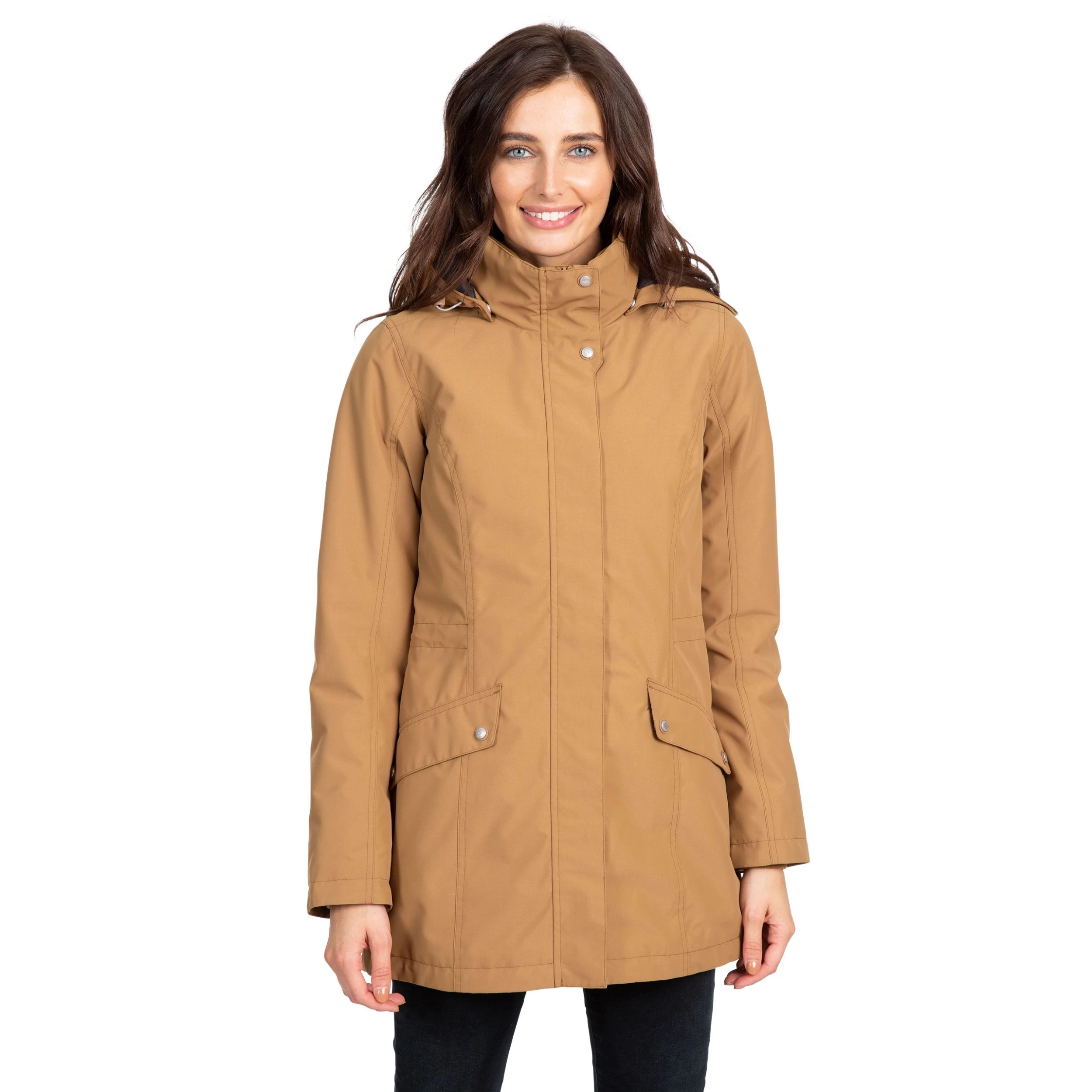 Trespass Womens Waterproof Jacket Padded Generation 3 Trespass Womens Waterproof Jacket Padded Generation - Image 3