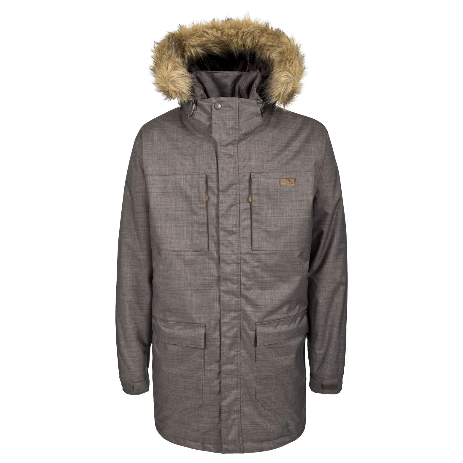 Trespass Mens Waterproof Parka Jacket Gillespie - Junior Size 2 Trespass Mens Waterproof Parka Jacket Gillespie - Junior Size - Image 2