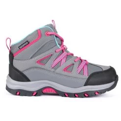 Trespass Kids Walking Boots Waterproof Mid Cut Gillon II 16 Trespass Kids Walking Boots Waterproof Mid Cut Gillon II -Adventure Pulse gillonii ucfobotr0004 gry b
