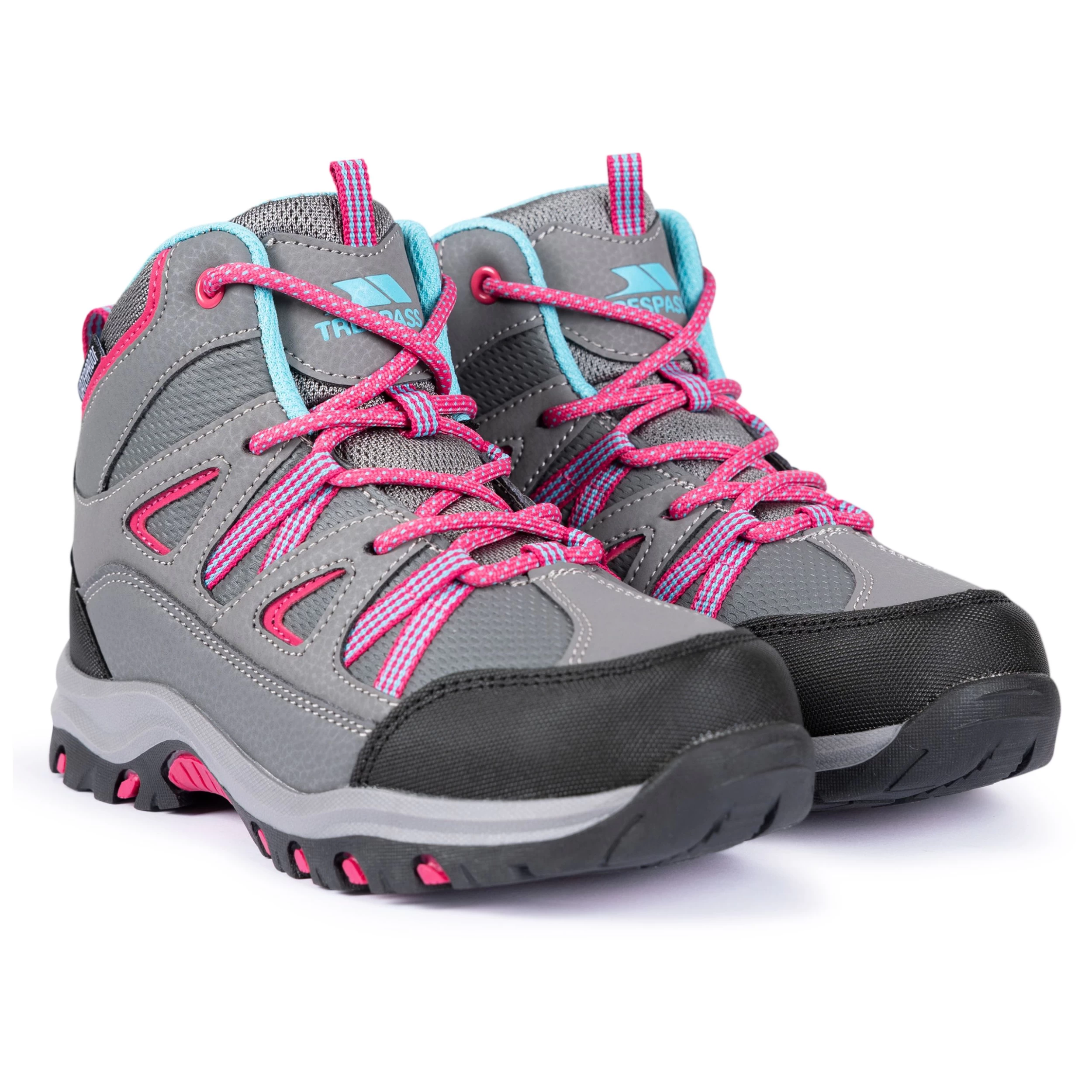 Trespass Kids Walking Boots Waterproof Mid Cut Gillon II 11 Trespass Kids Walking Boots Waterproof Mid Cut Gillon II - Image 11