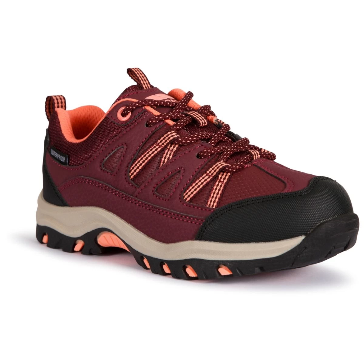 Trespass Kids Walking Shoes Waterproof Low Cut Gillon II 2 Trespass Kids Walking Shoes Waterproof Low Cut Gillon II - Image 2