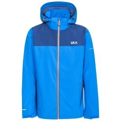 Trespass Men's DLX Waterproof Jacket Ginsberg -Adventure Pulse ginsberg majkran10011 blu a