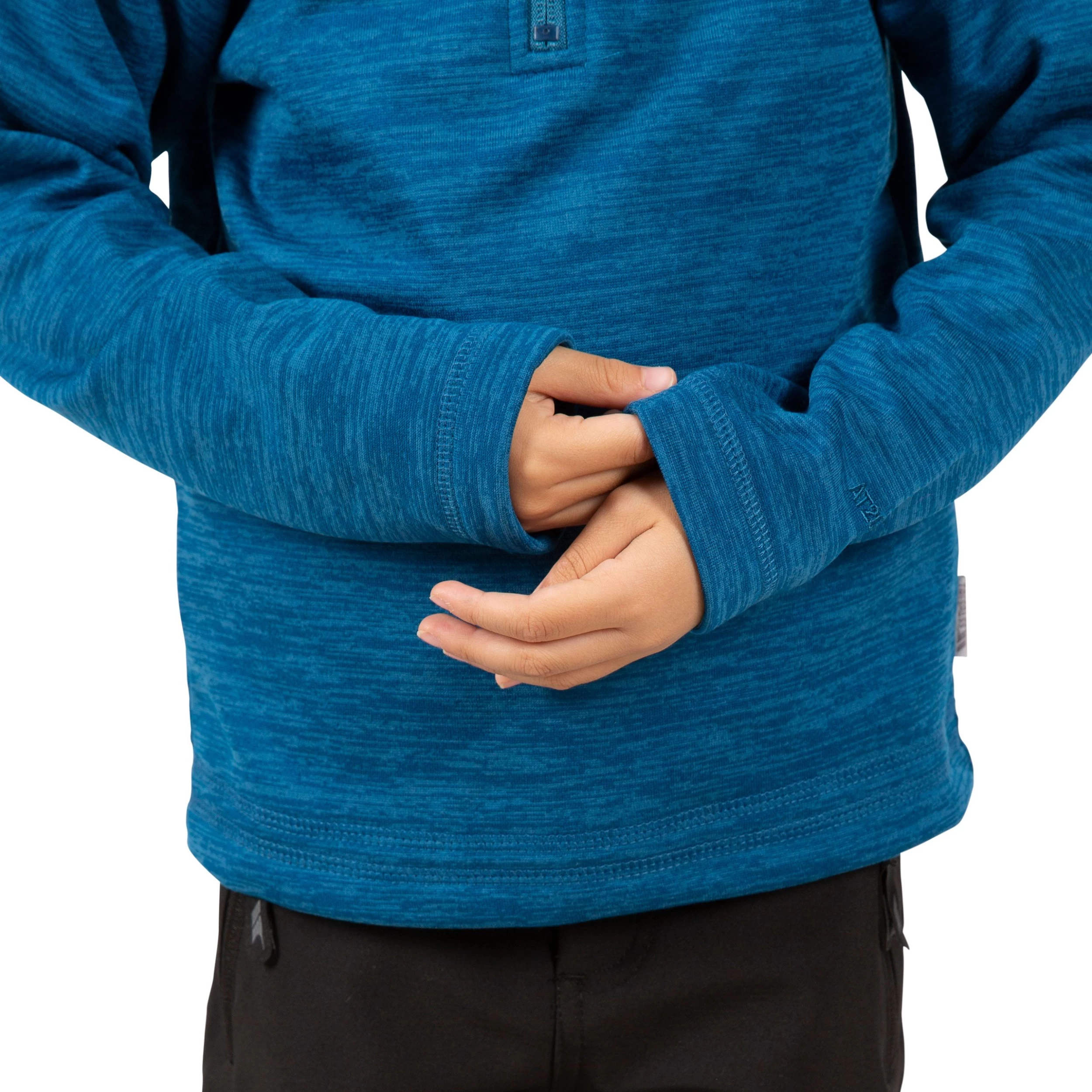 Trespass Kids' Hooded Fleece Gladdner 9 Trespass Kids' Hooded Fleece Gladdner - Image 9