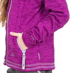 Trespass Kids Fleece Jacket With Hood Full Zip Goodness -Adventure Pulse goodness fcflflm20001 pdm m04