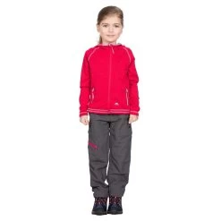 Trespass Kids Fleece Jacket With Hood Full Zip Goodness -Adventure Pulse goodness fcflflm20001 rbm m01