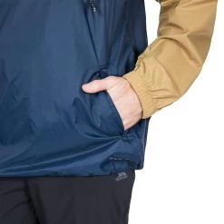 Trespass Men’s Waterproof Packaway Jacket Gusty - Junior Size -Adventure Pulse gusty majkrao10007 tan m06