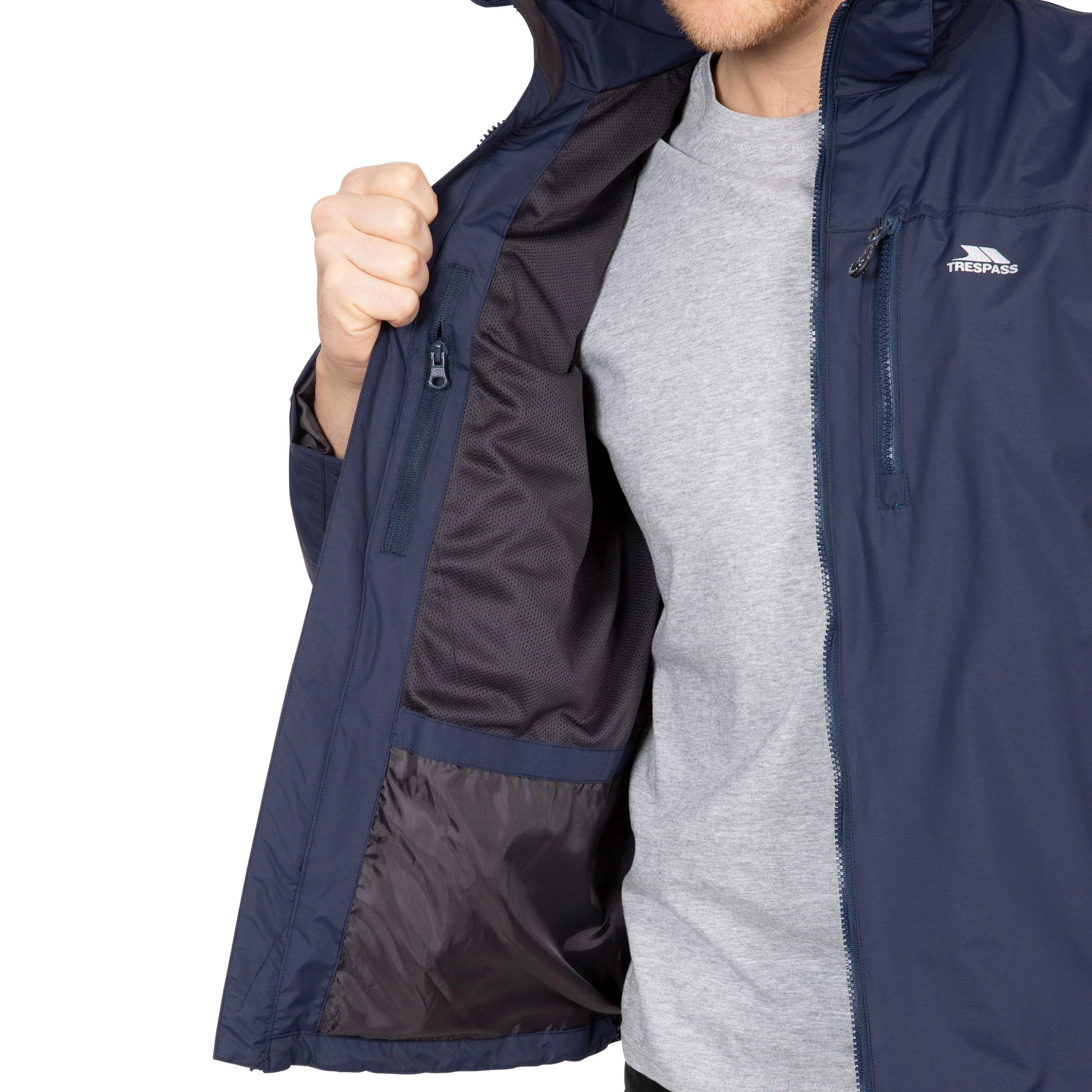 Trespass Men's Waterproof Jacket Hamrand 7 Trespass Men's Waterproof Jacket Hamrand - Image 7