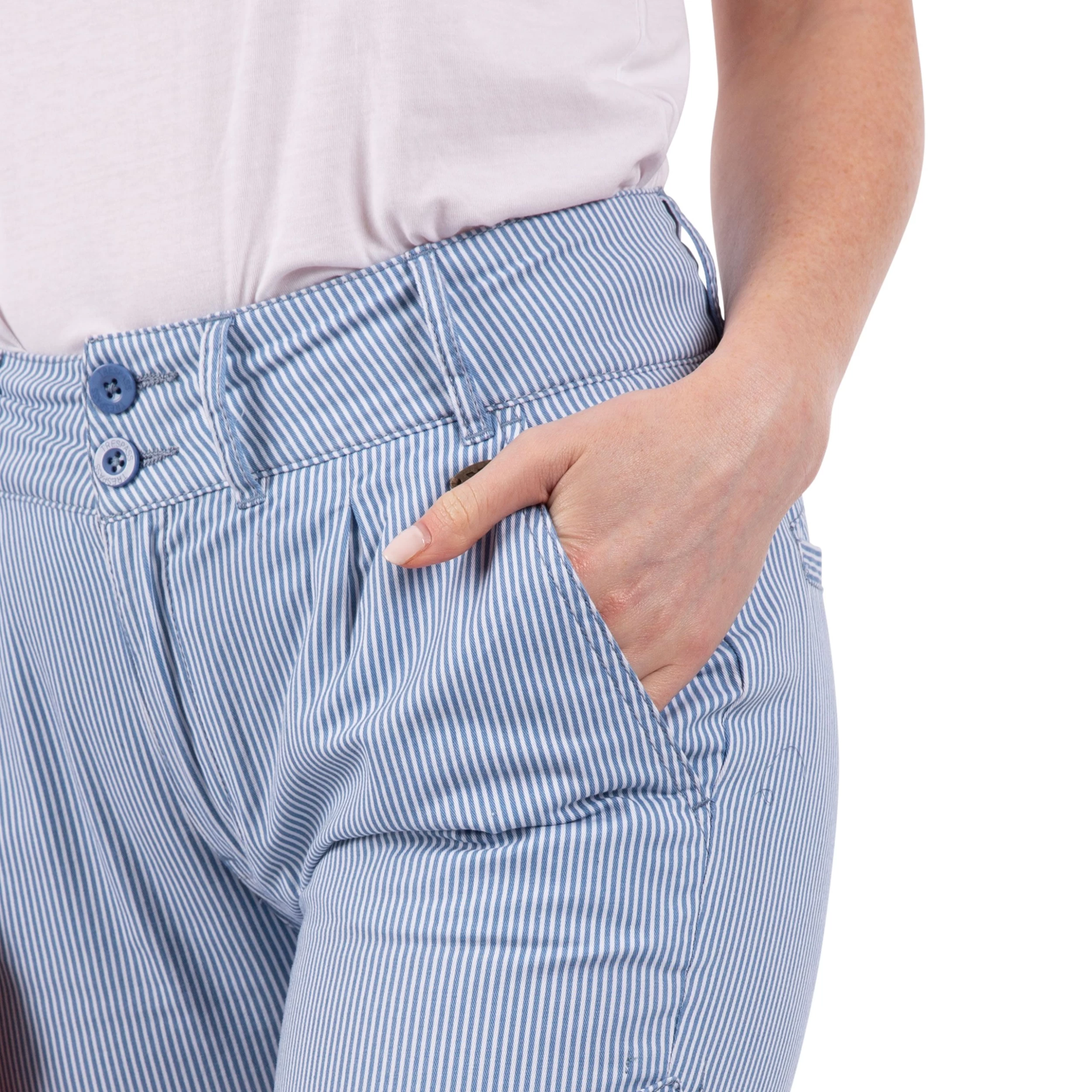 Trespass Womens Cotton Shorts Hazy - Junior Size 14 Trespass Womens Cotton Shorts Hazy - Junior Size - Image 14