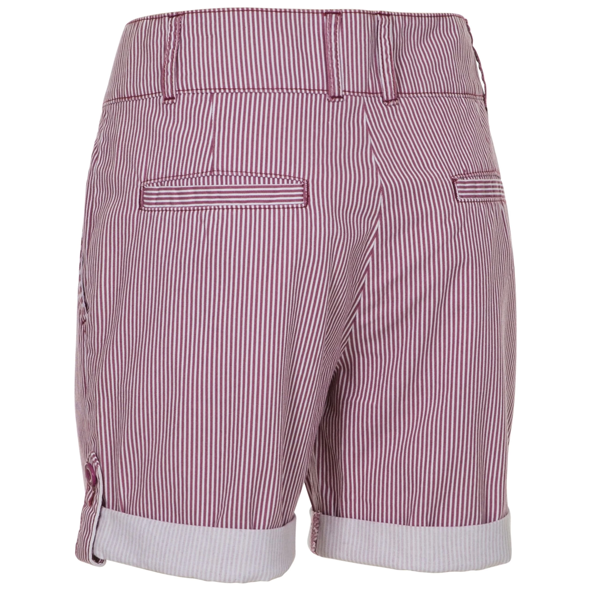 Trespass Womens Cotton Shorts Hazy - Junior Size 2 Trespass Womens Cotton Shorts Hazy - Junior Size - Image 2